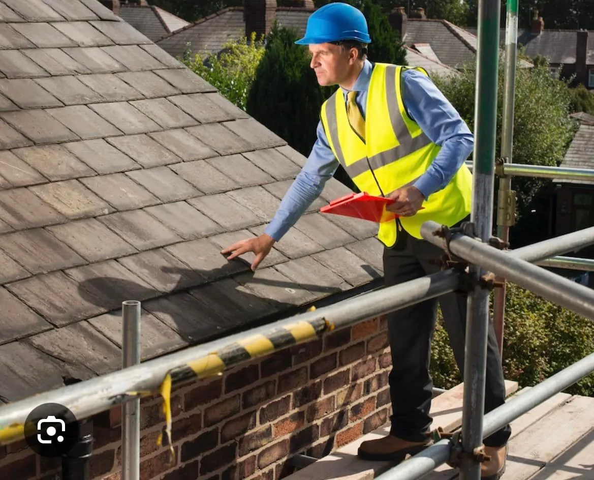 roof-restoration-derby-derbyshire-4-1920w Finished commercial roof restoration work checked before sign-off