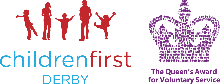 Children First Derby: Fifty Years of Putting Children First logo